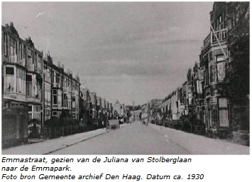 Emmastraat, Den Haag.
