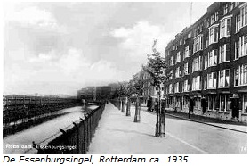De Essenburgsingel, Rotterdam ca. 1935.