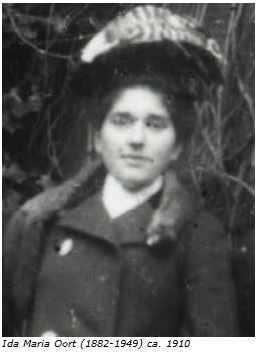 Ida Maria Oort ca. 1910.